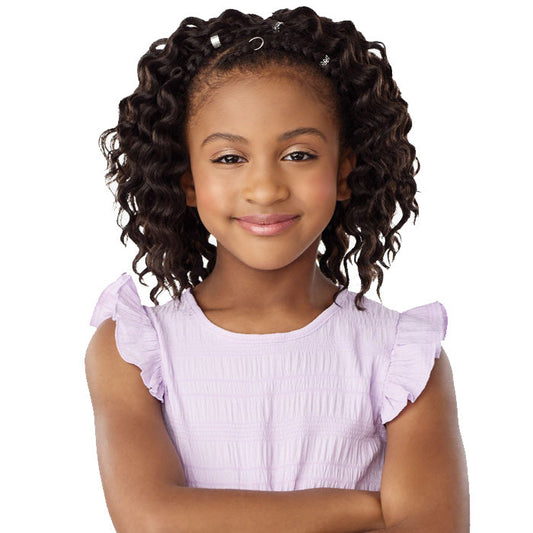 Sensationnel Kids Braids Lulu Mini Pre-looped Crochet Braids - 2X BRAID OUT 8