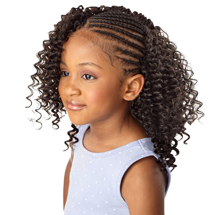 Sensationnel Lulu Mini Kids 2X Crochet Braid - WATER WAVE 10
