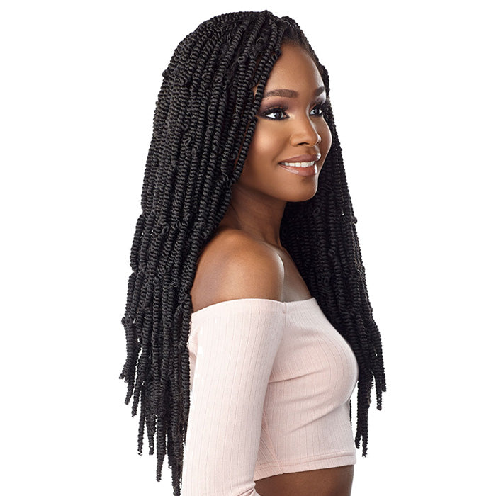 Sensationnel Lulutress Fully-Folded Pre-Stretched Braid - 3X AFRO TWIST 24"