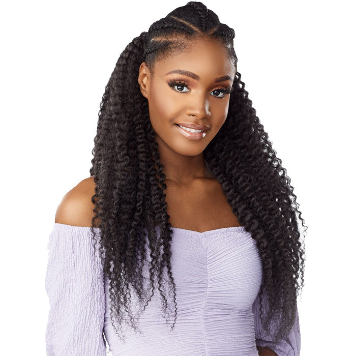 Sensationnel Lulutress Fully-Folded Crochet Braid - 3X DRIP CURL 20"