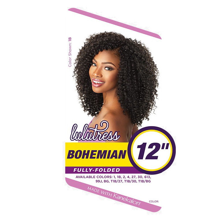 Sensationnel Lulutress Crochet Braid BOHEMIAN 12"