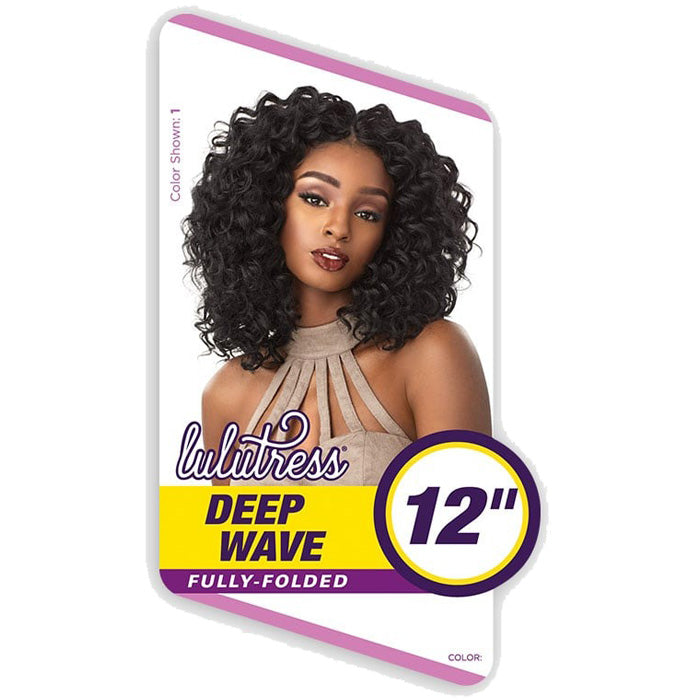 Sensationnel Lulutress Crochet Braid DEEP WAVE 12"