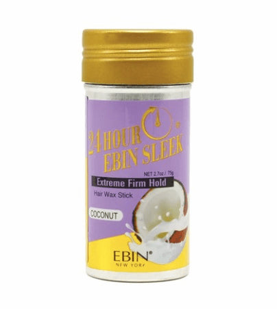 Ebin New York 24 Hour Sleek Extreme Firm Hold Hair Wax Stick 0.53 / 2.7 Oz