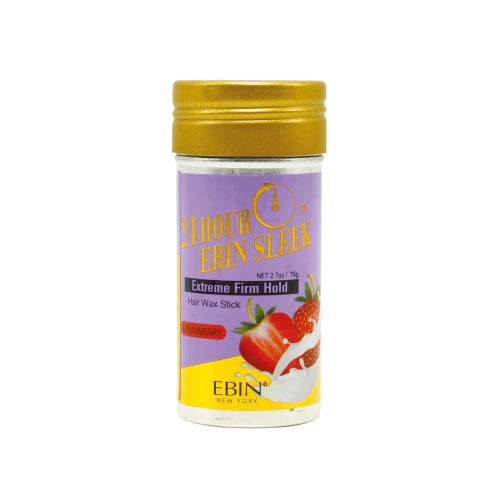 Ebin New York 24 Hour Sleek Extreme Firm Hold Hair Wax Stick 0.53 / 2.7 Oz