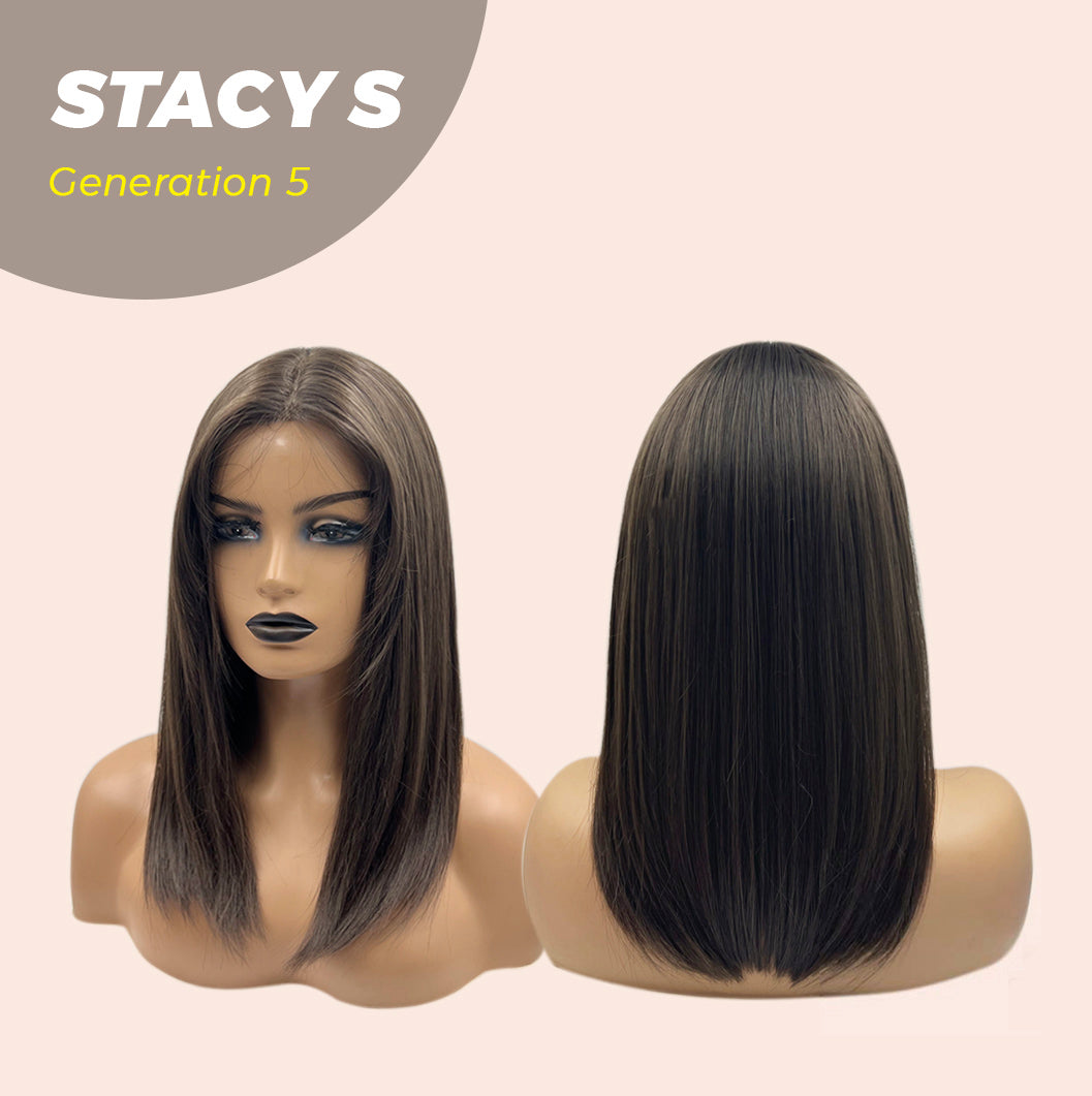 JBEXTENSION GENERATION FIVE 16 Inches Cold Brown Straight Wig STACY S