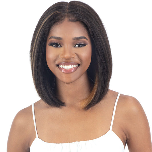 Shake N Go Snatched Glueless HD Lace Front Wig - SILK PRESSED BOB