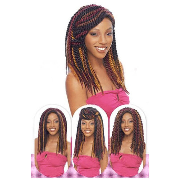 Vanessa Pre-Looped Crochet - HAVANA JUMBO TWIST 14"