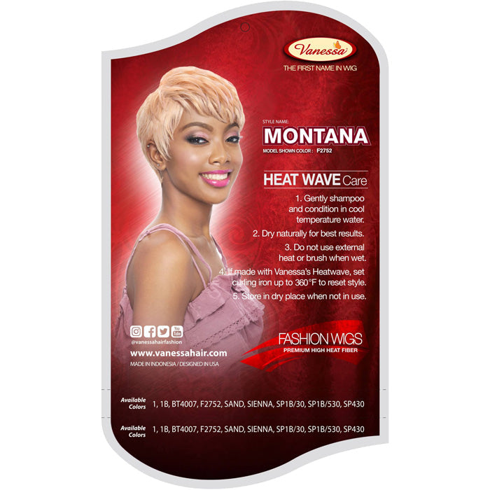 Vanessa Fashion Full Wig - MONTANA