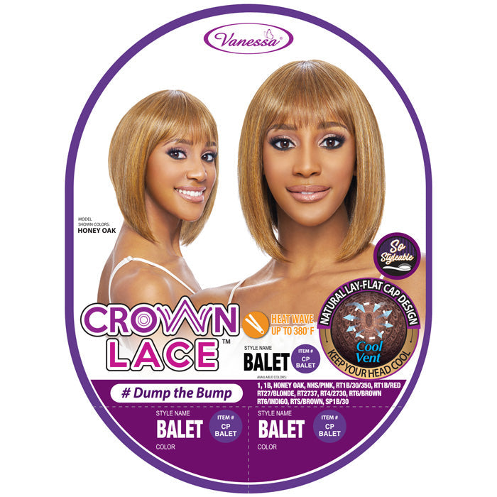Vanessa Crown Lace Wig - BALET