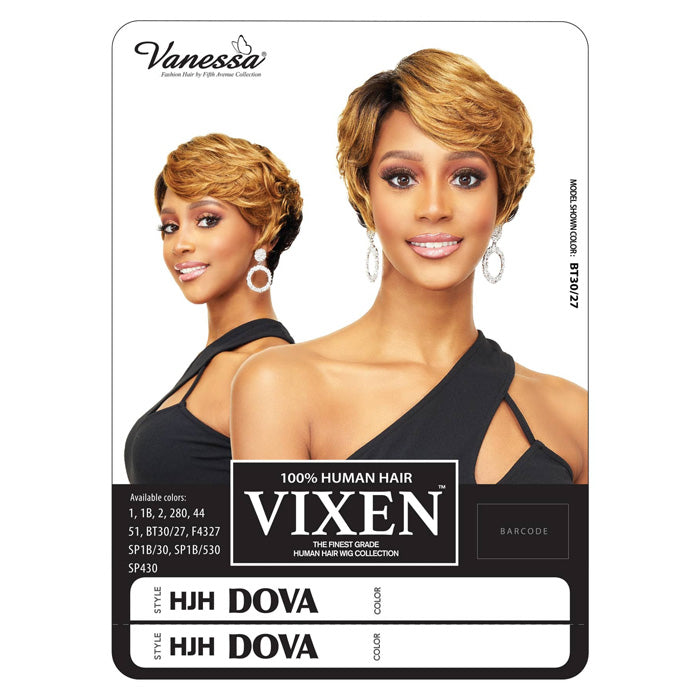 Vanessa 100% Human Hair Vixen Full Wig - HJH DOVA