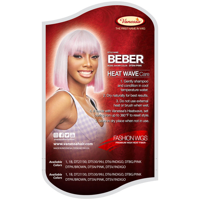 Vanessa Fashion Full Wig - BEBER