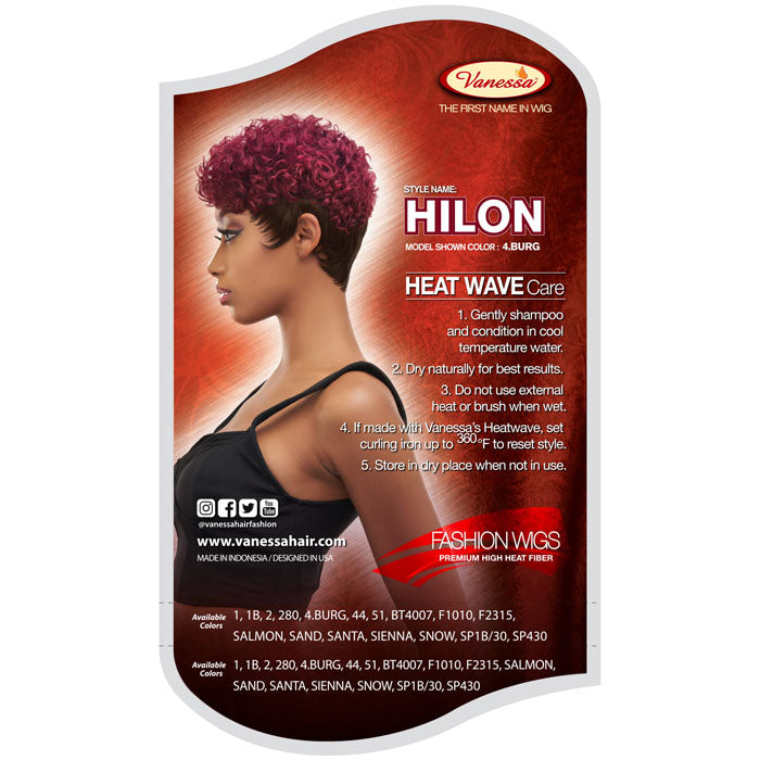 Vanessa Fashion Full Wig - HILON