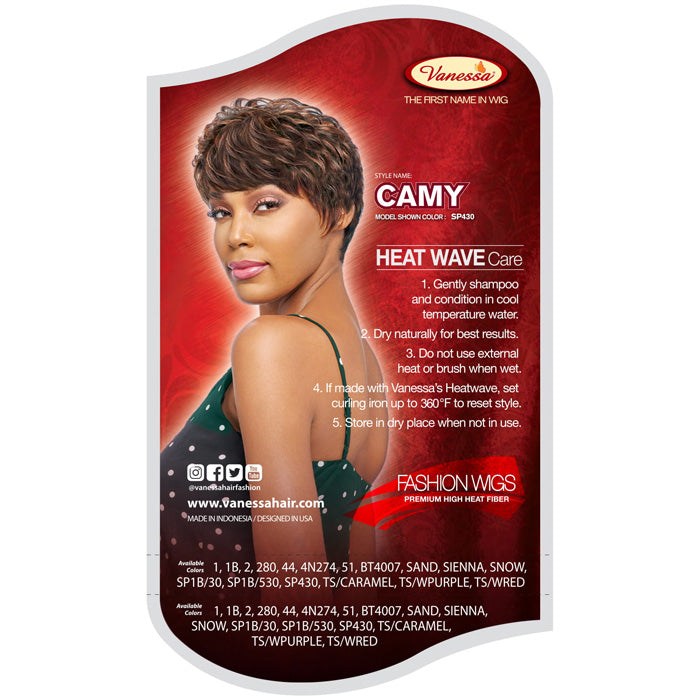 Vanessa Fashion Full Wig - CAMY