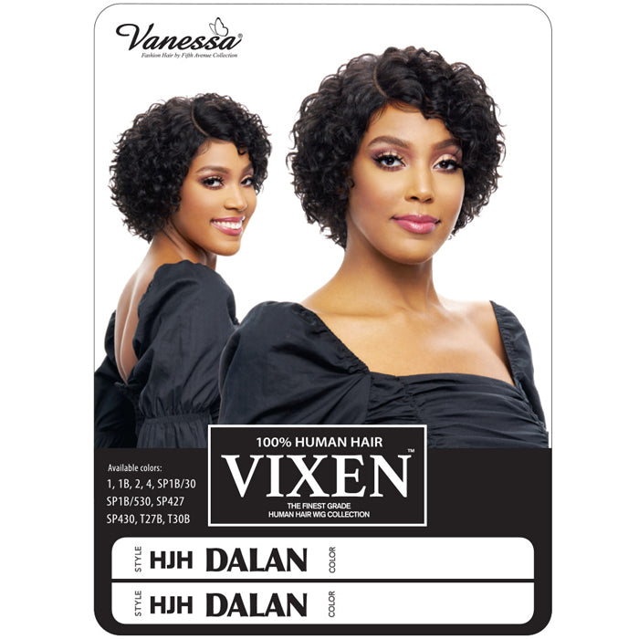 Vanessa Vixen 100% Human Hair Full Wig - HJH DALAN