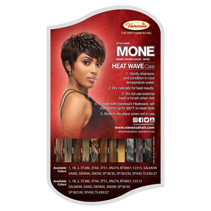 Vanessa Fashion Full Wig - MONE