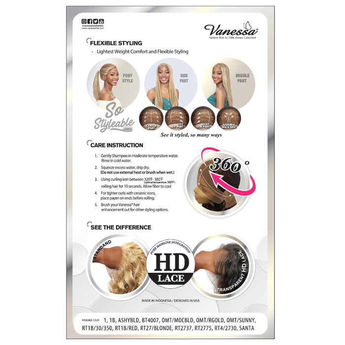 Vanessa View 360 HD Lace Front 360 Around Wig - VIEW360 NOK