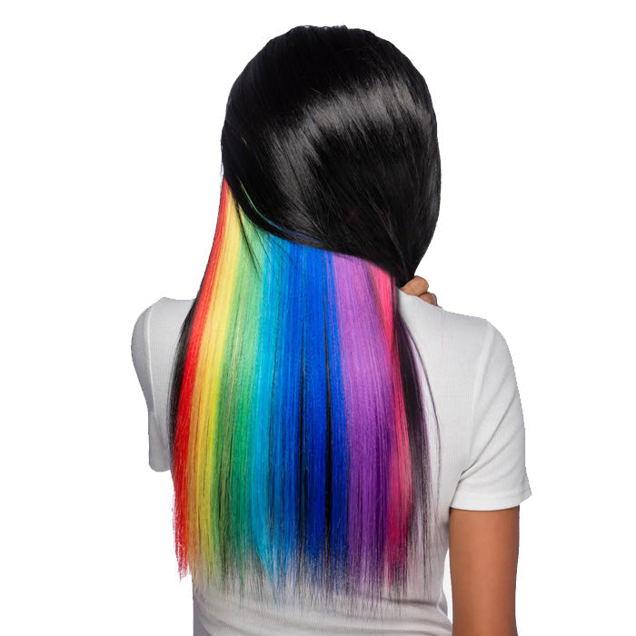 Vivica A Fox Peek-A-Boo Color Clip Weave 20"