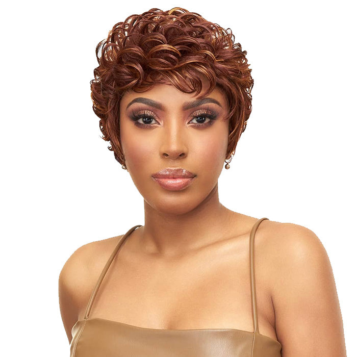 Vanessa Fashion Wig Romance Grey Full Wig - ANON