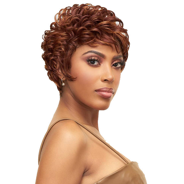 Vanessa Fashion Wig Romance Grey Full Wig - ANON