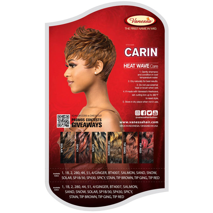 Vanessa Fashion Full Wig - CARIN