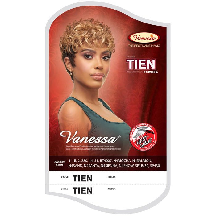Vanessa Fashion Wig Synthetic Hair Full Wig - TIEN