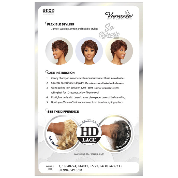 Vanessa View 99 Whole HD Lace Front Wig - VIEW99 DELL