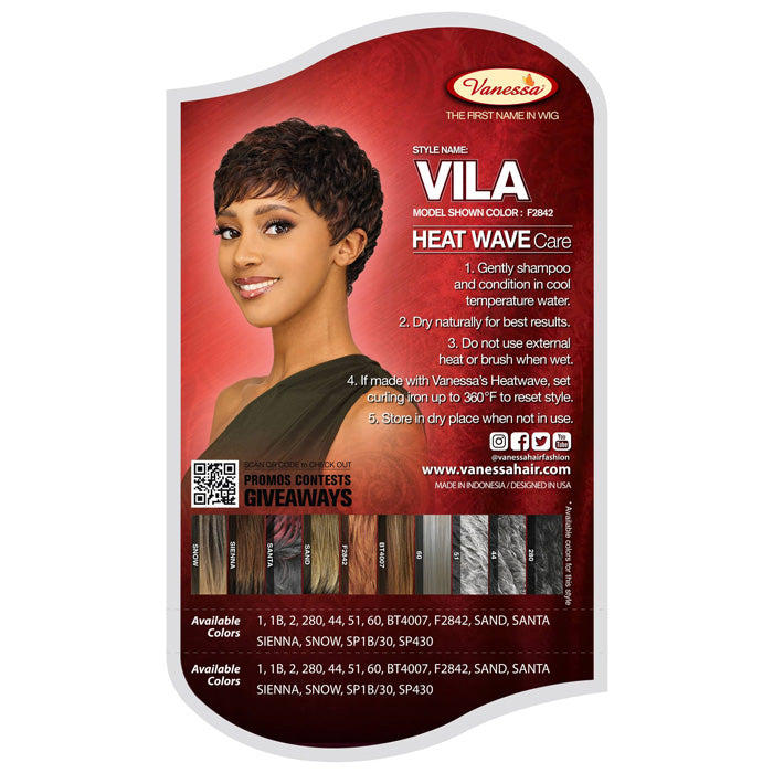 Vanessa Fashion Full Wig - VILA