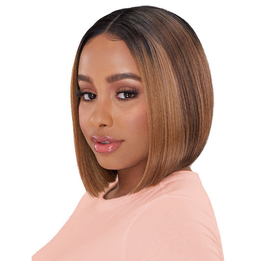 Vivace Xceptional Gold Label Wide Glueless Straight Bob HD Lace Front Wig - GOLD UNIT 1