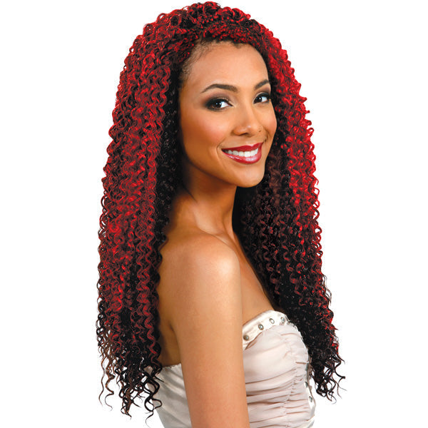 Bobbi Boss African Roots Braid Collection Crochet Braid - DUAL BRAID WATER WAVE