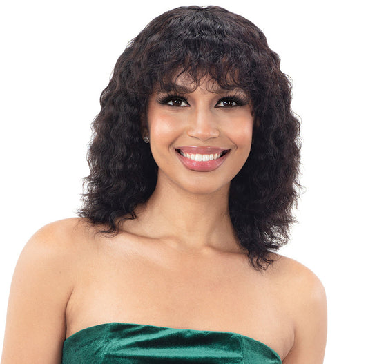 Shake-N-Go Naked 100% Human Hair Natural Wet & Wavy Wig - BALTIC WAVE