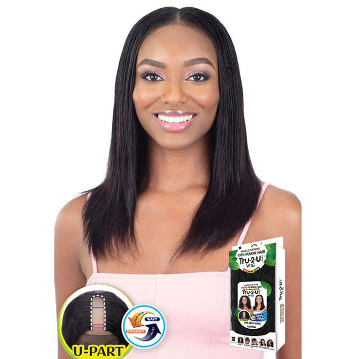 Shake N Go Naked 100% Human Hair Wet & Wavy U Part Wig - TRU DEEP WAVE