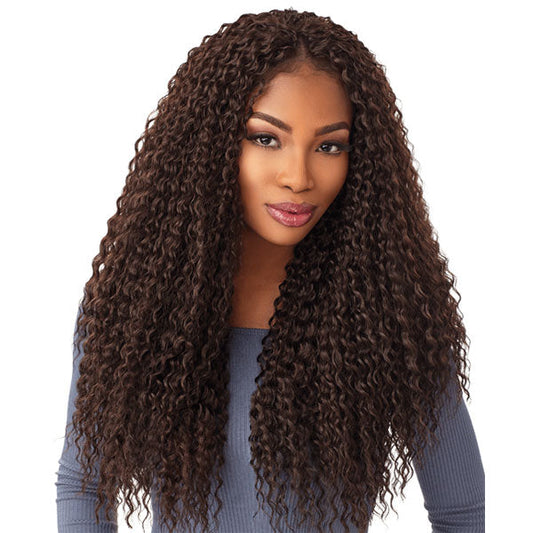 Sensationnel Lulutress Crochet Braid WET CURLY 18 Inch