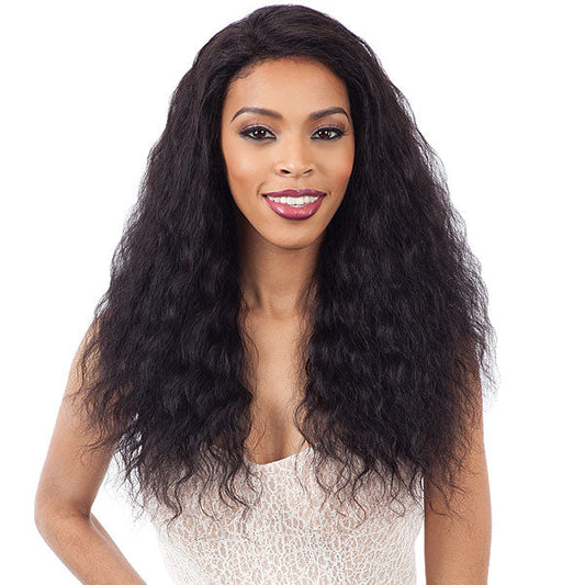 Shake N Go Naked Brazilian Wet & Wavy 100% Human Hair Natural Lace Front Wig - LOOSE DEEP