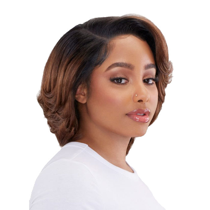 Vivace Xceptional Gold Label Wide Glueless Wavy Bob HD Lace Front Wig - GOLD UNIT 3