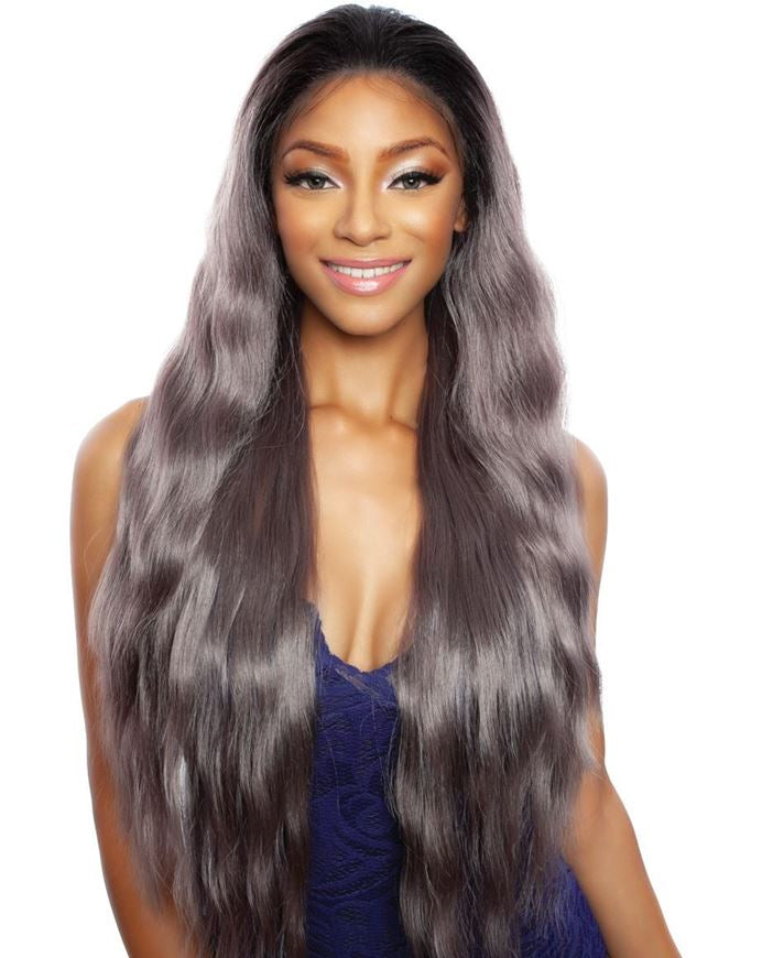 Mane Concept Brown Sugar Human Hair Stylemix Natural Hairline Lace Front Wig - BSN212 YOSEMITE