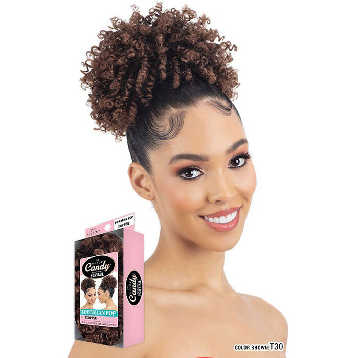 Mayde Candy Drawstring Ponytail - BOHEMIAN POP