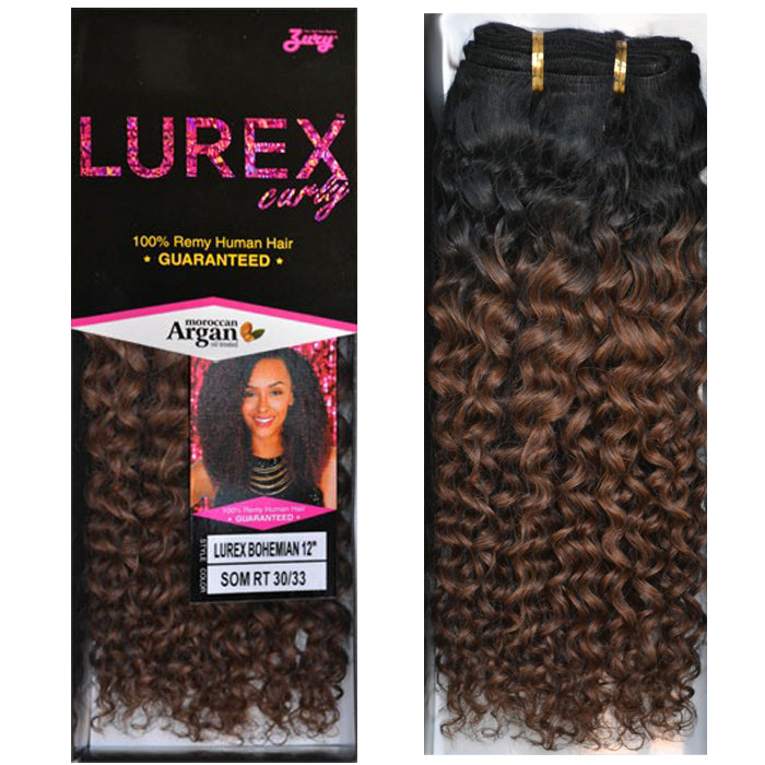 Zury Sis Lurex Curly 100% Remy Human Hair Weave - LUREX BOHEMIAN 10-14"