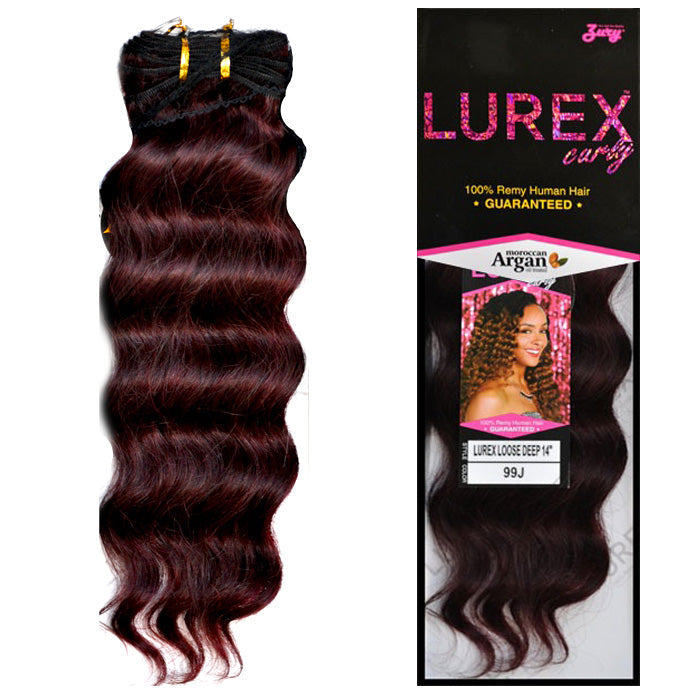 Zury Sis Lurex Curly 100% Remy Human Hair Weave - LUREX LOOSE DEEP 10-18"
