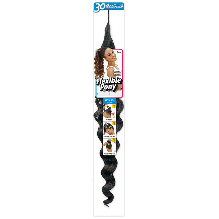 Zury Sis EZ Flexible Pony Ponytail - PONY CURLY