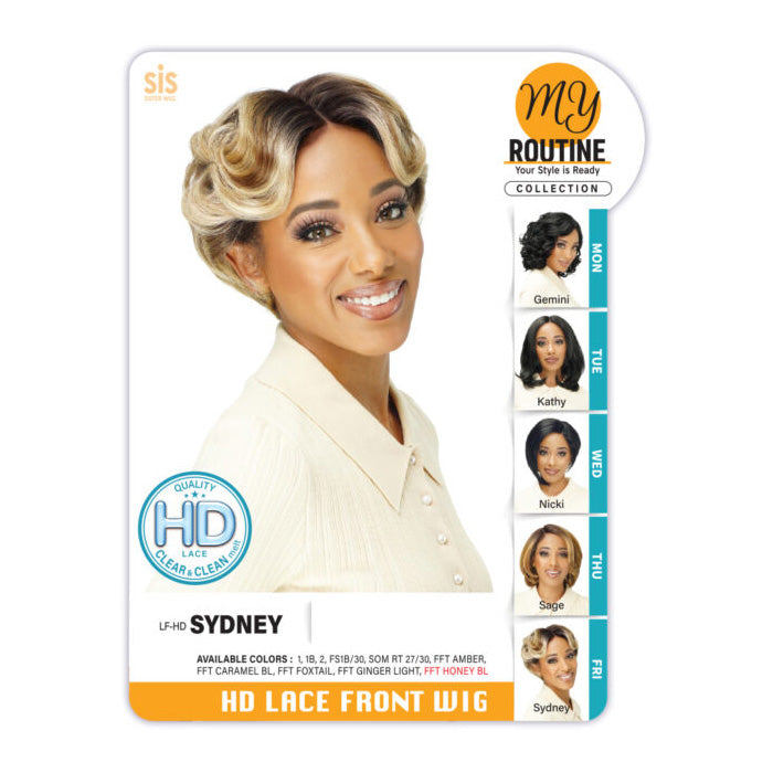 Zury Sis My Routine HD Lace Front Wig - LF-HD SYDNEY