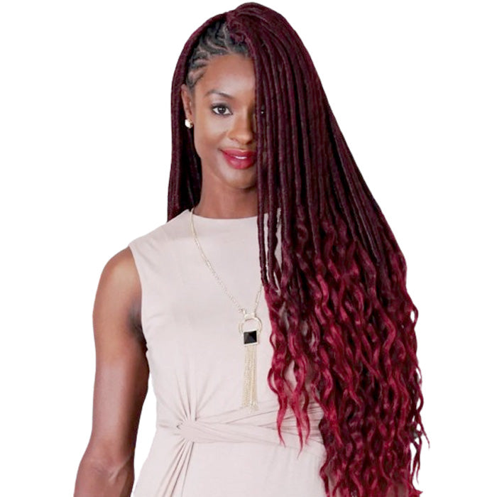 Zury Goddess Loc Crochet Braid 2X LOOSE WAVE 18 Inch