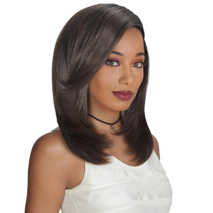 Zury Sis Human Hair Blend Natural Mix - NO 8 YAKY 8" (3x Weave & 1x Closure)