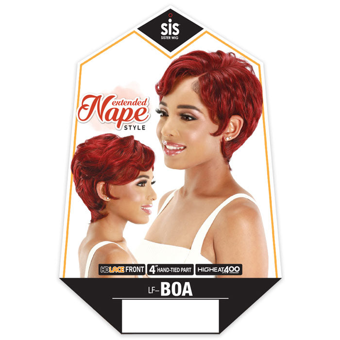 Zury Sis Nape Extended 4" Deep Part HD Lace Front Wig - LF-BOA