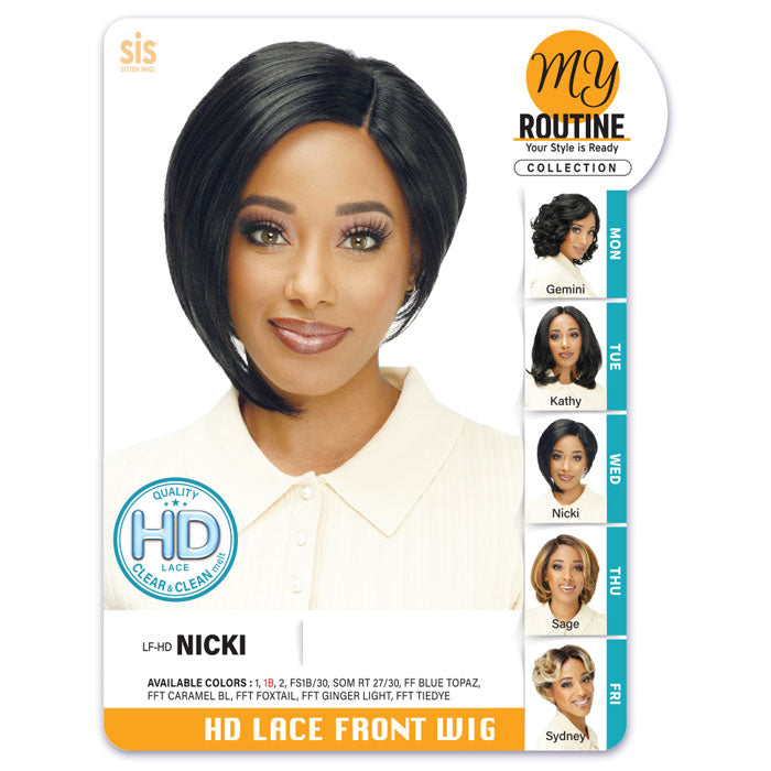 Zury Sis My Routine HD Lace Front Wig - NICKI